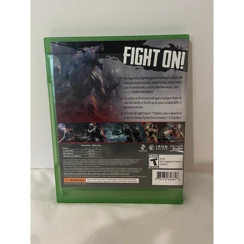 Killer Instinct Combo Breaker Pack Microsoft Xbox‎ One Complete in Box